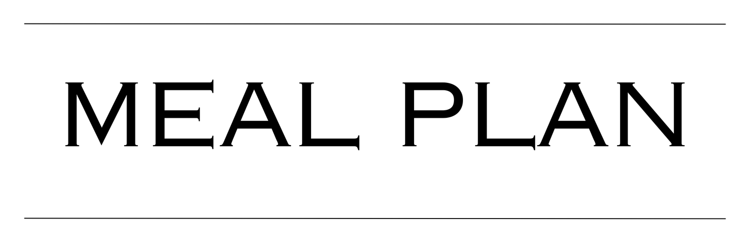 Meal Plan